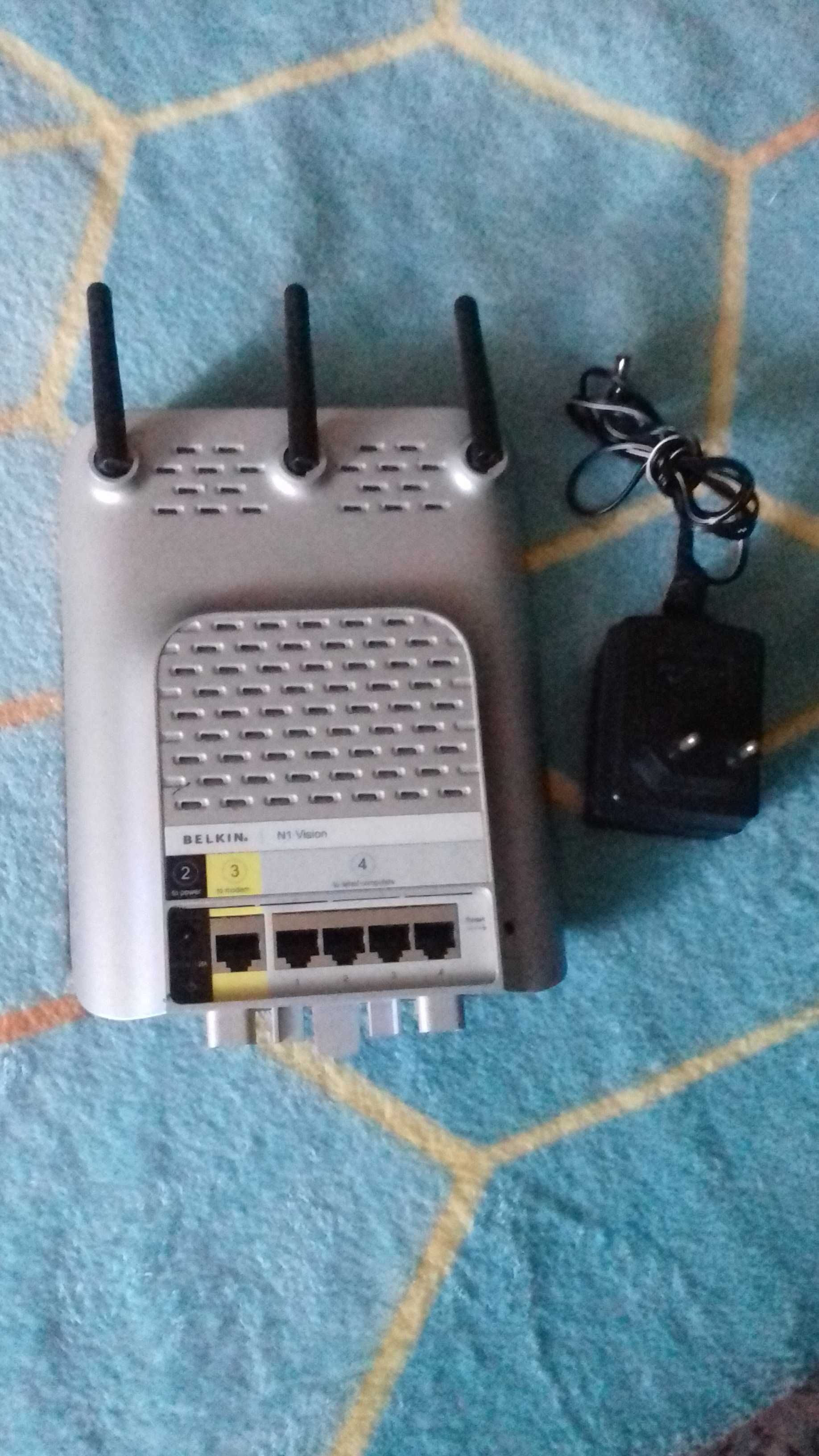 Router hyperSpeed Belkin Nu, versiune Gigabit