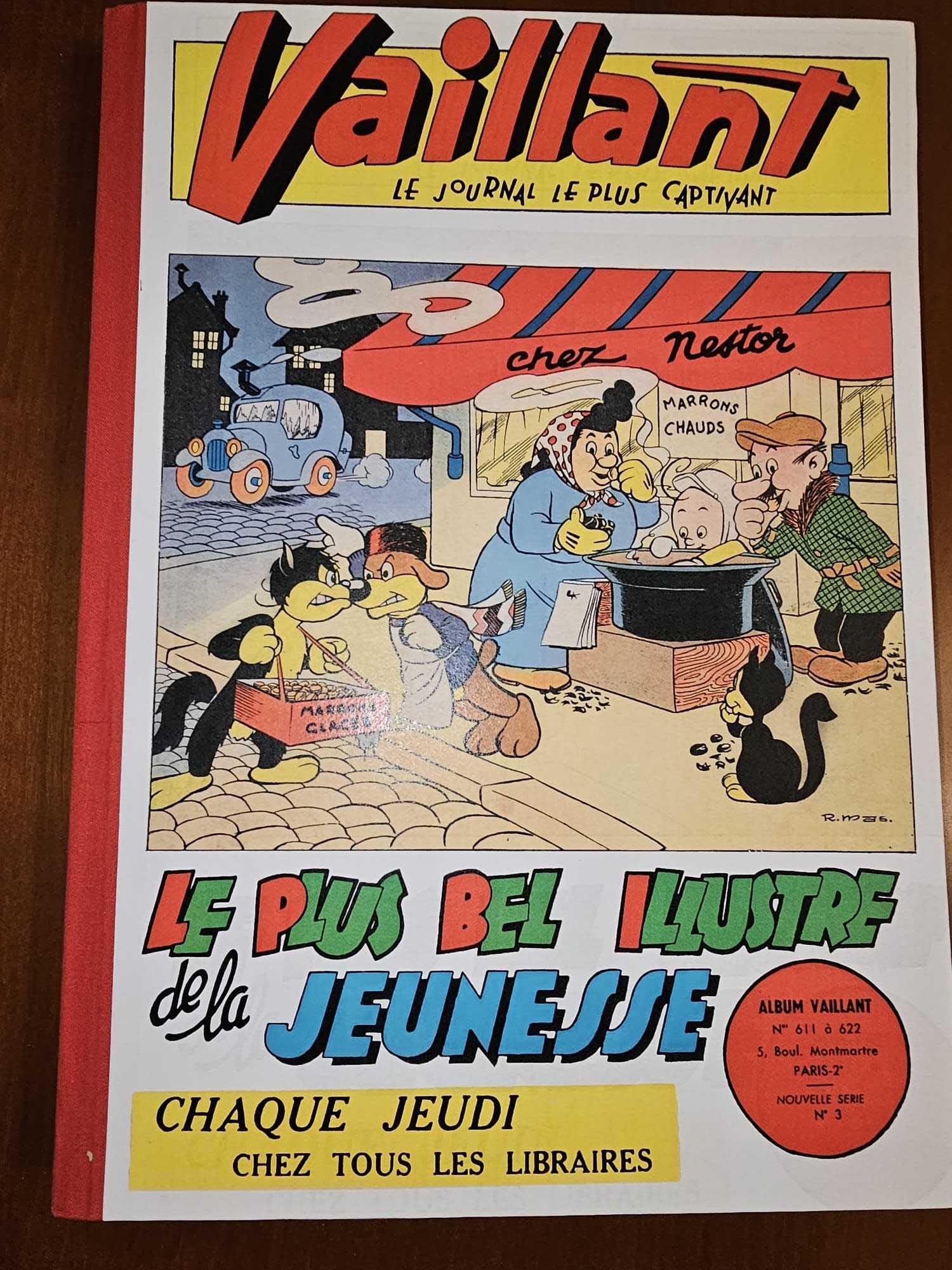 Benzi desenate Albumele 2-14 Nouvelle serie Pif Vaillant , 1956-1959