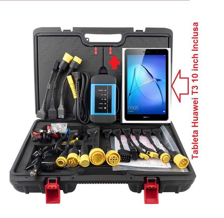 Kit Tester launch x431 HD Turisme + Camioane, full activat 12/24V