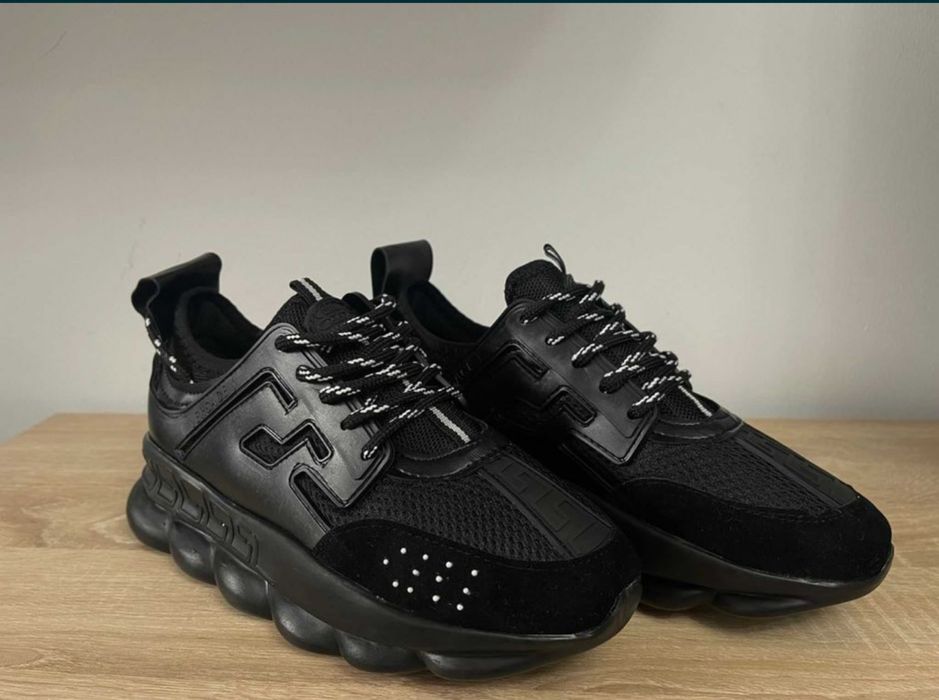 Versace Chain Reaction Full Black Nou