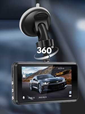 Видео регистратор/ Даш камера Full HD WDR S7 с задна камера и карта64