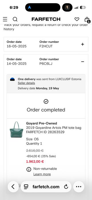 Goyard Artois PM tote bag