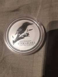 1oz Австралийска Кукабура 31.1 грама чисто сребро.