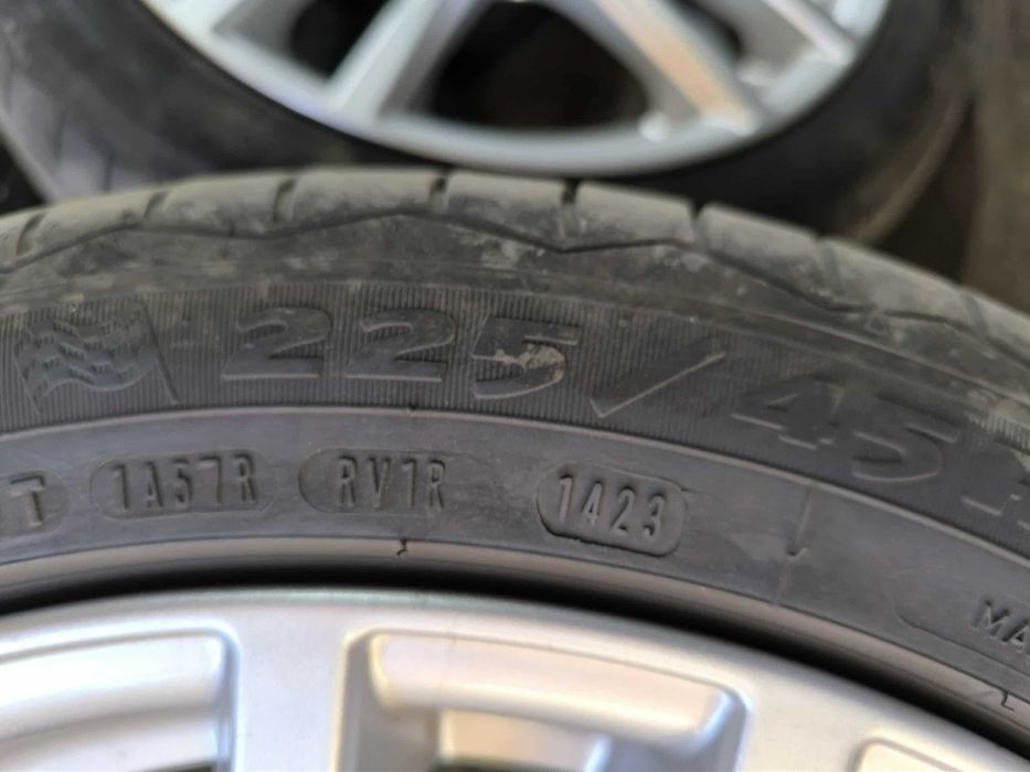 5x112 Джанти с летни гуми 225/45 R17