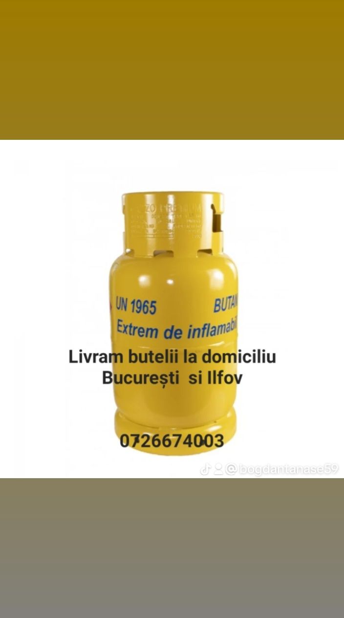 Buteli aragaz si propan la domiciliu cu butelie la schimb