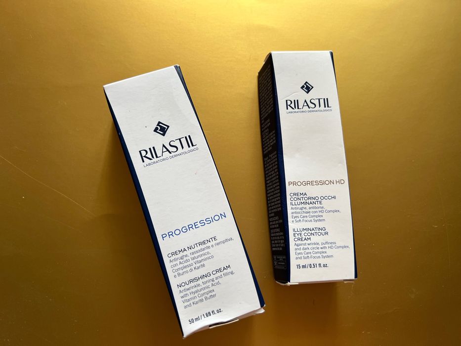 Rilastil Progresssion crema antirid fata ochi iluminatoare
