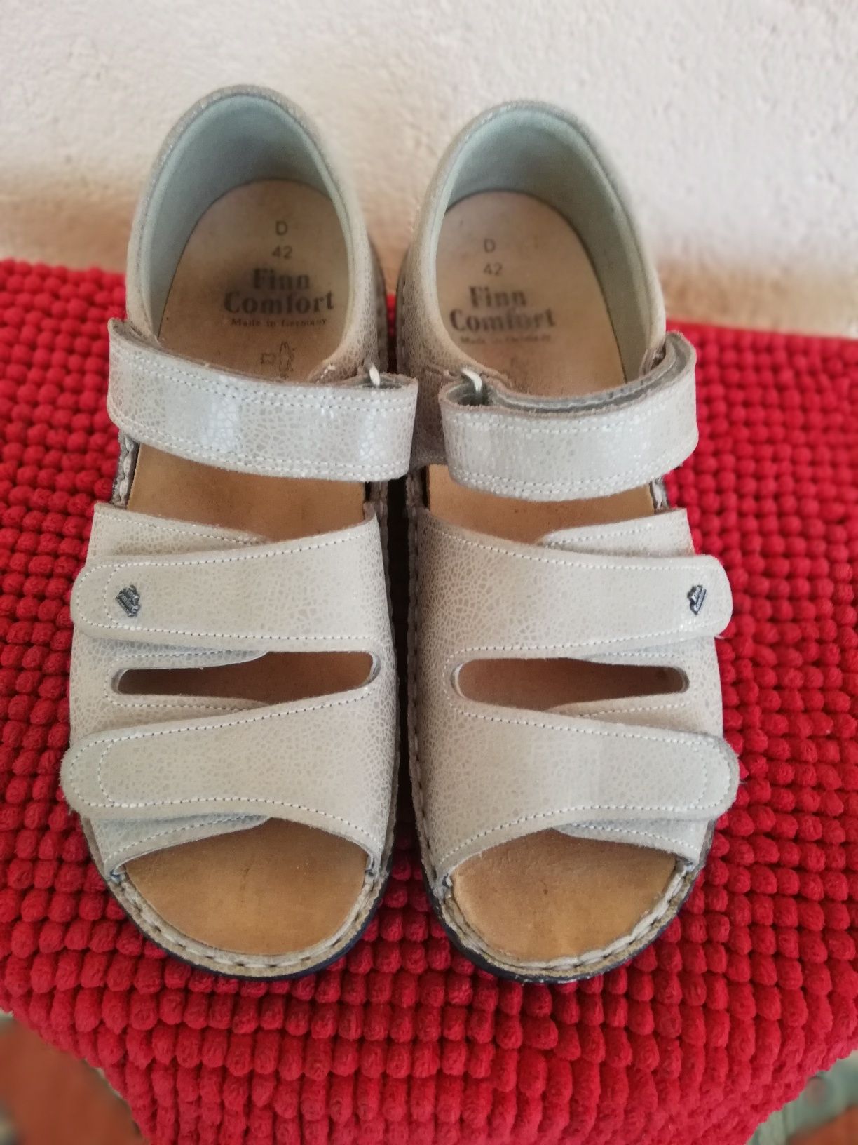 Sandale piele nr 42 dama Finn Comfort