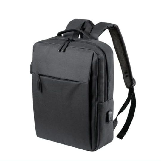 Рюкзак для ноутбука USB.  Сумка черный.