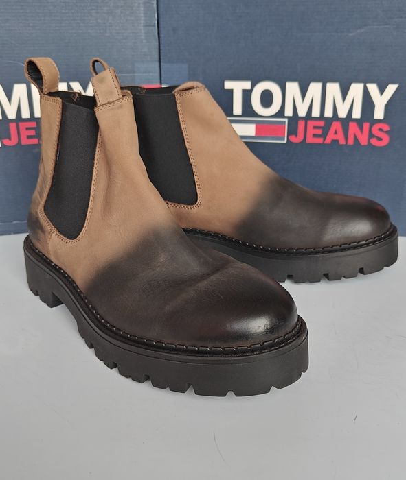 Ghete Tommy Hilfiger Chelsea  *originale*piele naturală*top