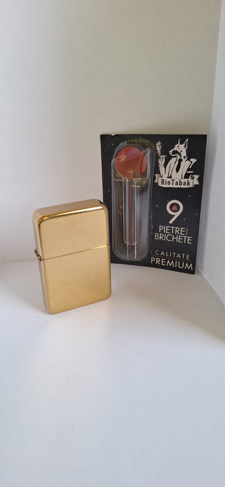 Brichete cu benzina tip zippo