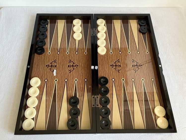 Joc Table - model VINTAGE (joc de Table) - Lux lemn lacuit. SIGILAT