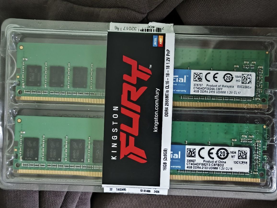 Продаю оперативную память DDR4