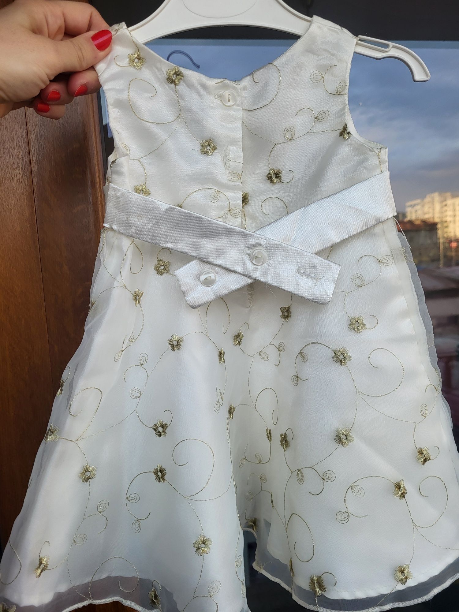 Официални бебешки рокли, р-р 12м