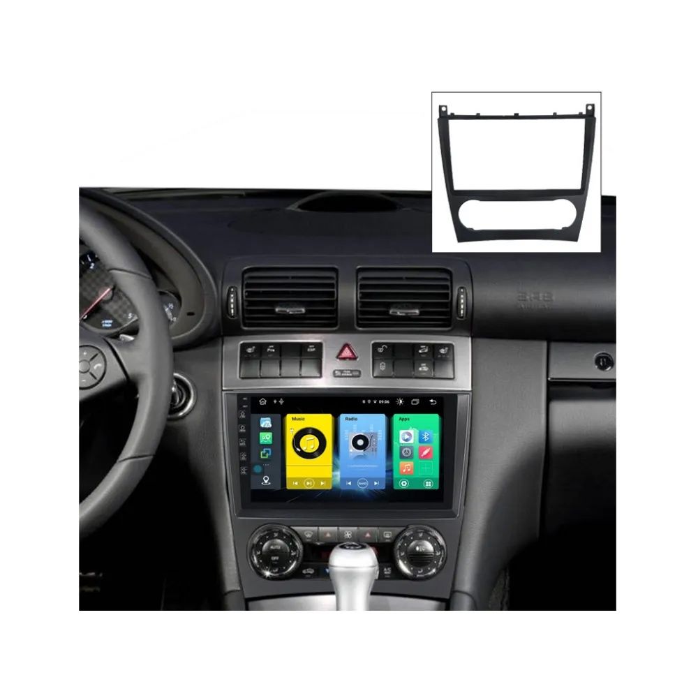 Android навигация за Mercedes-Benz w203/w209 FACELIFT 9”