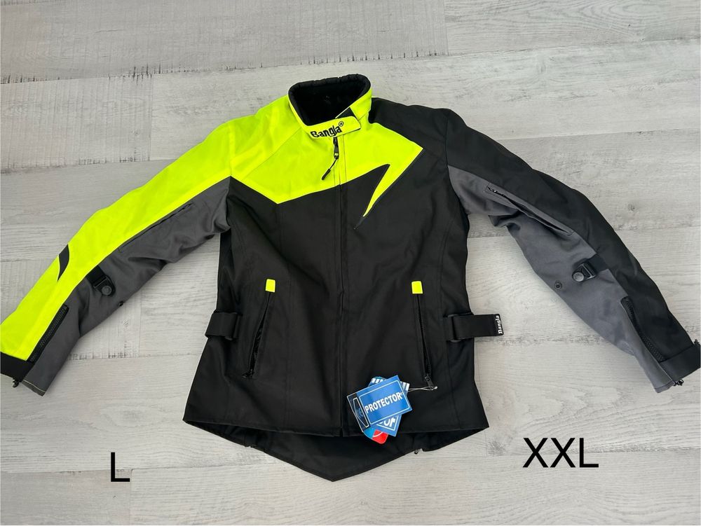 Geaca moto NOua cu protectii si mesada termica