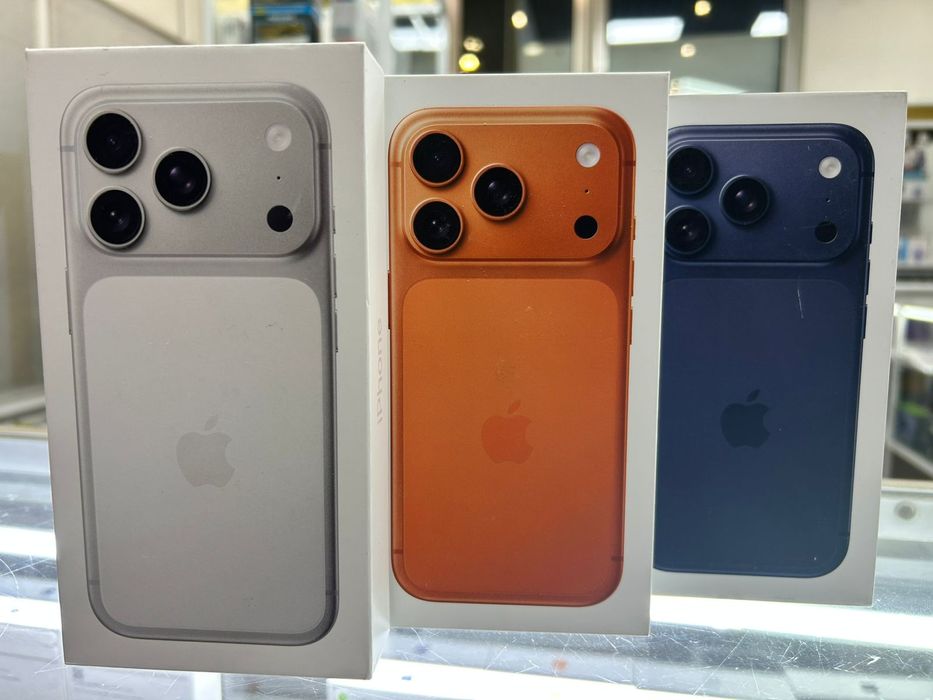 В наличии iphone 17 pro, pro max 256gb esim