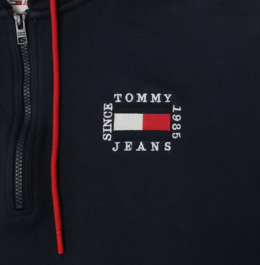 Tommy Jeans Logo Sweatshirt оригинално горнище XL памучен суичър