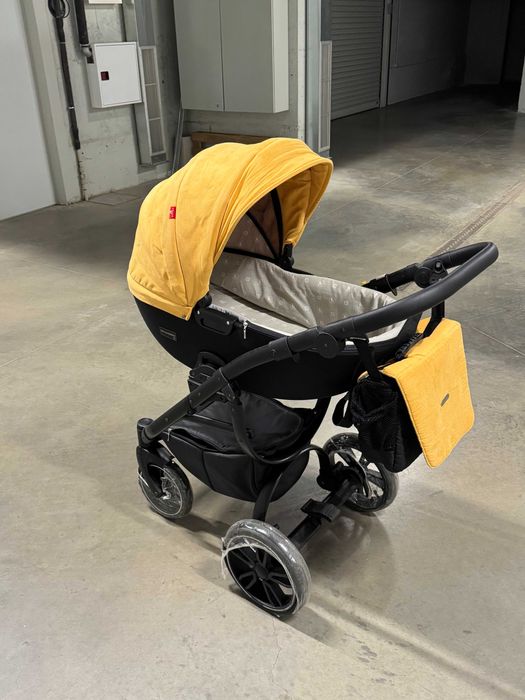 [Като нова] Бебешка количка Tutek Grander Play 3в1 Yellow Black