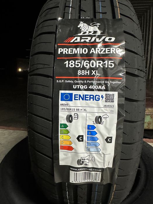 Нови Летни Гуми Arivo Premio Arzero 185/60R15 88H XL Нов DOT 1856015
