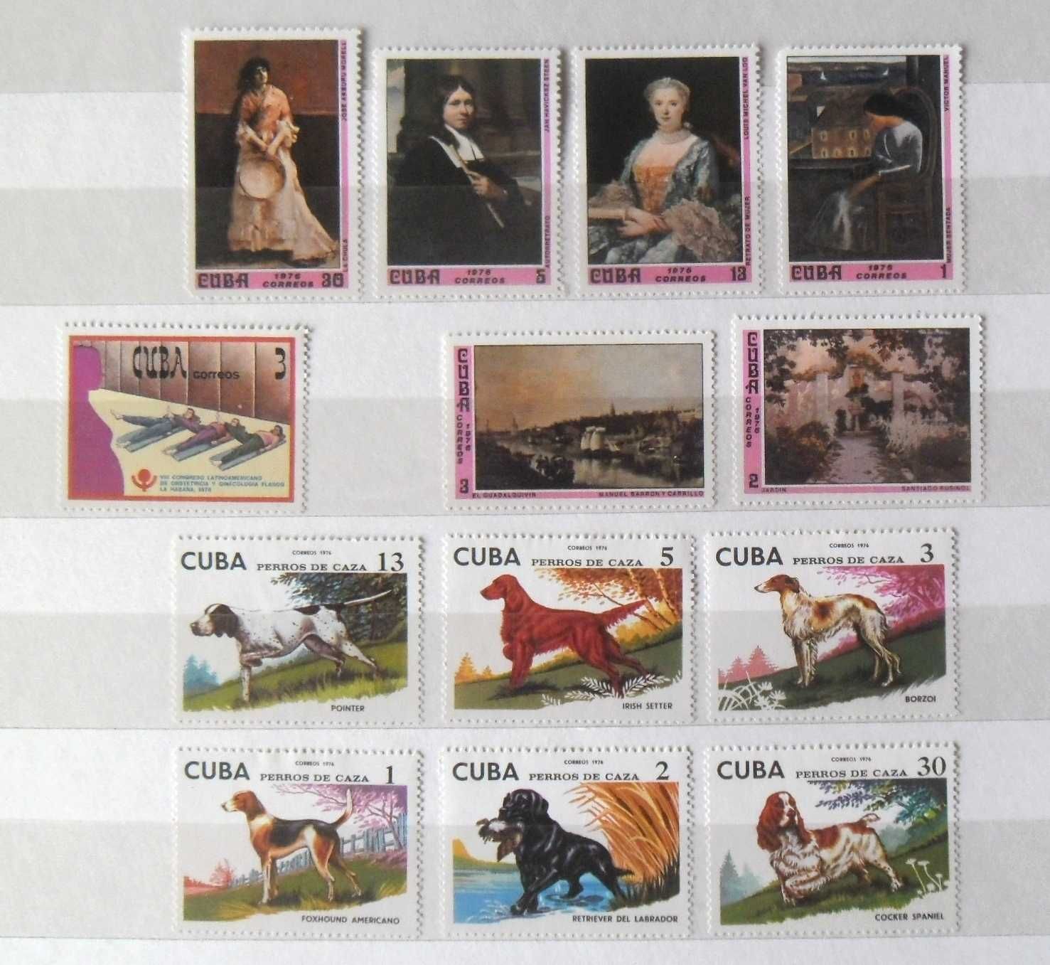 Lot timbre străine (Albania, Cuba)
