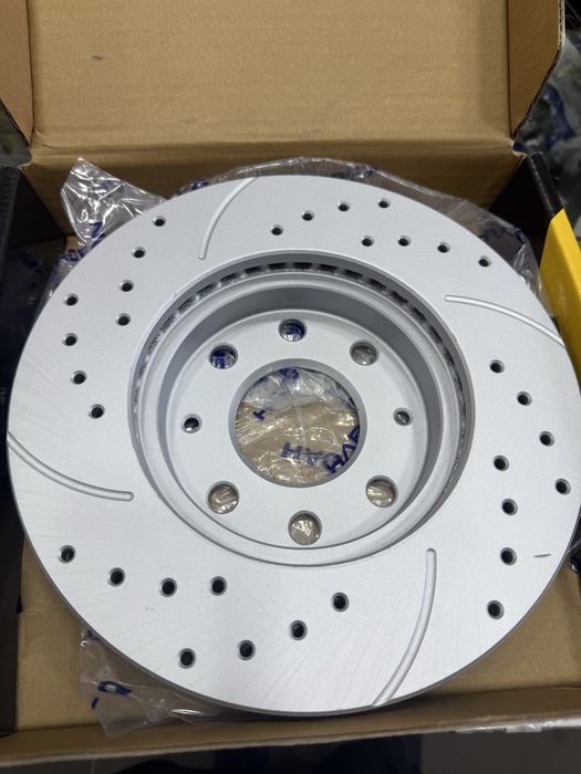 Опорный диск, тормозгой диск, перфорированный