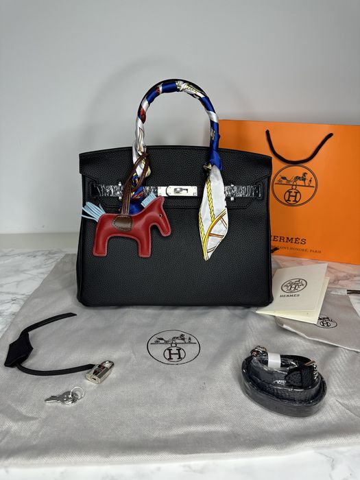 Geanta de lux HERMES Birkin 25 cm piele naturala 100% cadou c:59
