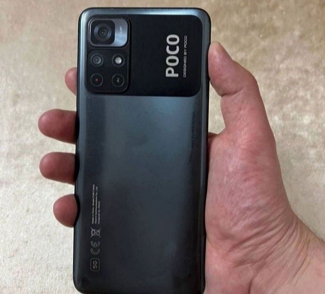 Srochna sotiladi Xiaomi Poco M4 Pro 5G 6+2/128Gb Black Igravoy Orginal