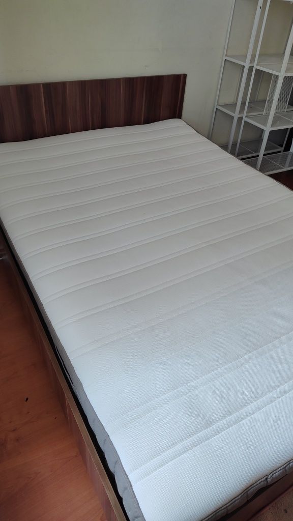 Pat Casa Rusu 140/200 cm cu saltea Ikea inclusa
