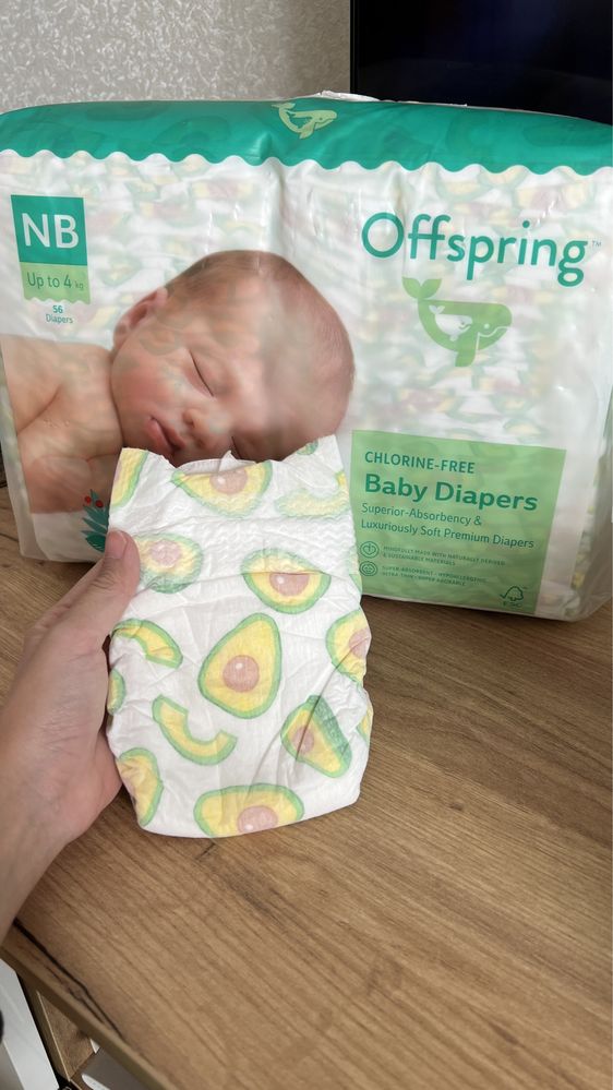 Подгузники offspring для новорождённых