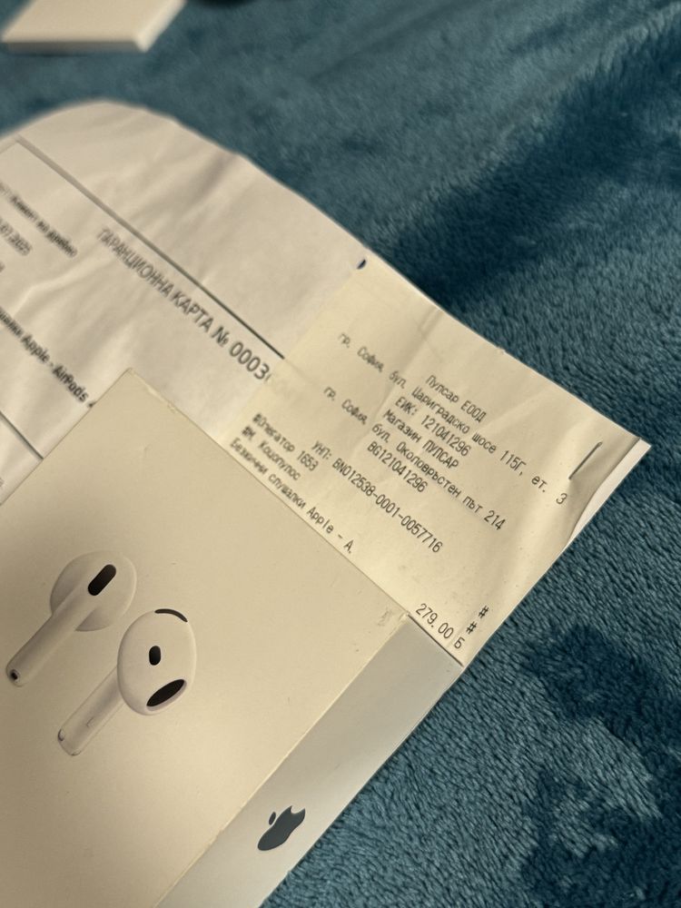 AirPods 4 Чисто Нови (Безплатна Доставка)