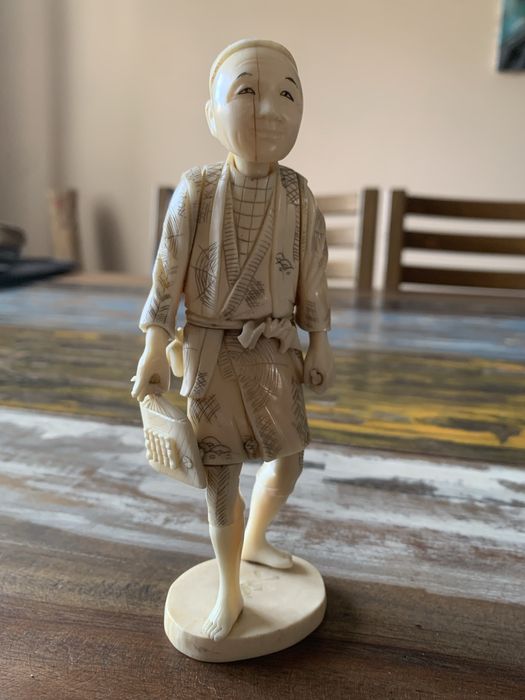 Окимоно Okimono японска фигура Мейджи период 19-ти век