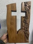 Дърворезба на стилизиран кръст