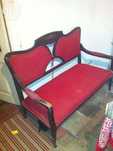 Sofa sufragerie -mobilier lemn vechi