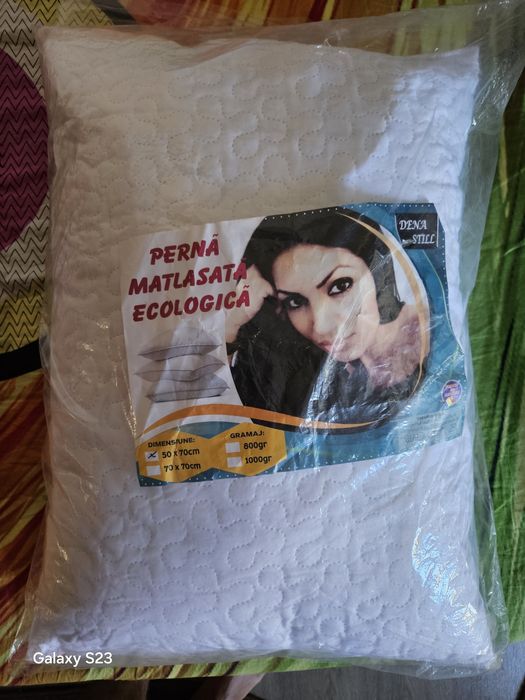 Pernă matlasata ecologica
