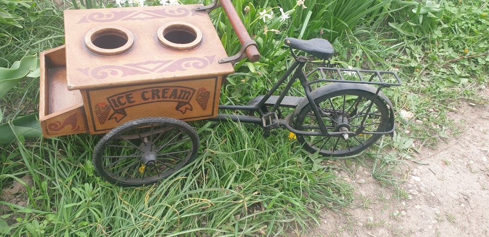 Vintage - bicicleta ice cream