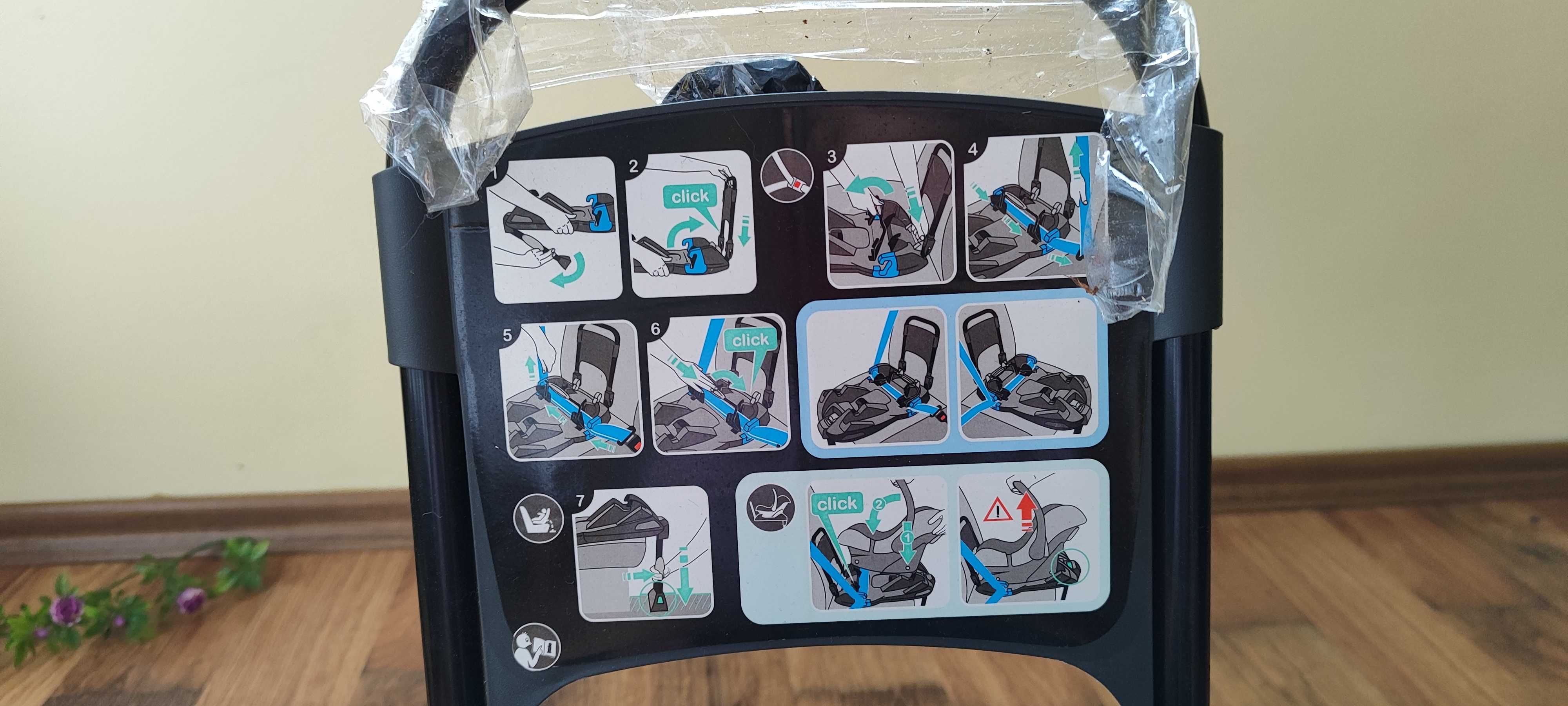 Britax Romer 0+ детско столче c поставка