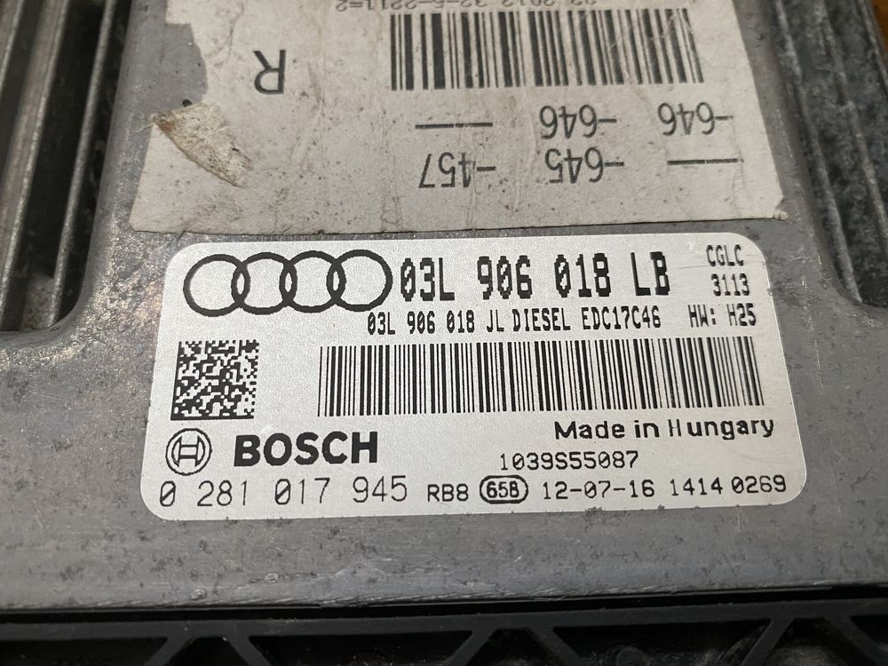 Ecu / Calculator motor Audi A6 C7 2.0TDI : 03L906018LB