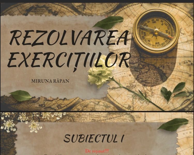 Material Rezolvare Exerciții Bac Istorie