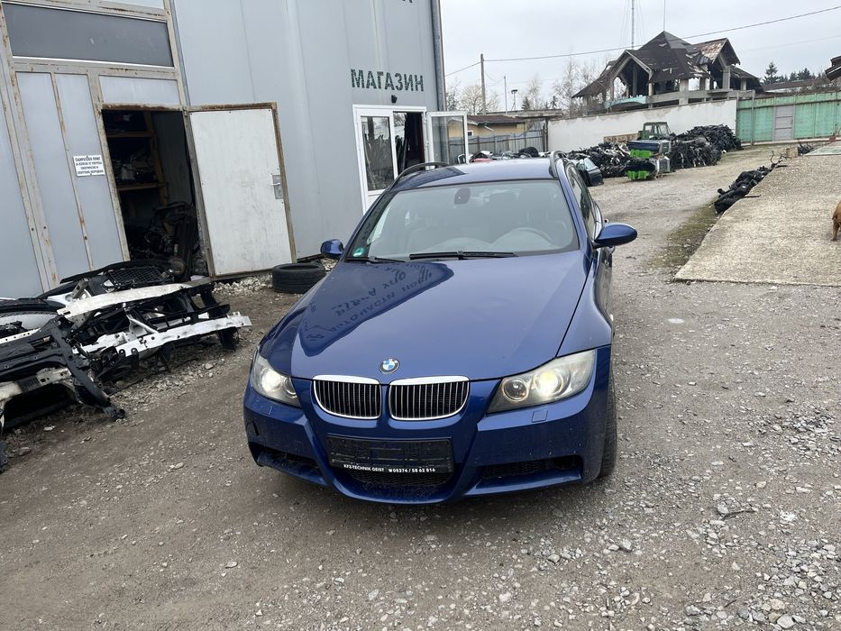 Bmw e91 330xd 231 ръчка НА ЧАСТИ ( бмв е91 330хд 231 ръчка )