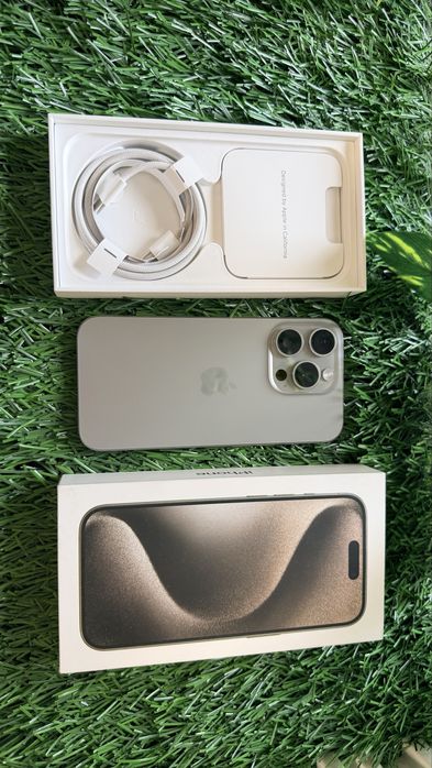 iPhone 15 Pro, 512 GB, Natural Titanium