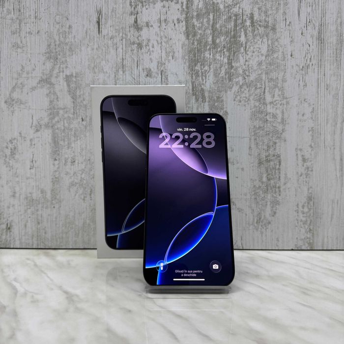 iPhone 16 Pro Max 256GB Black 98% Zeus Amanet Vitan 3399