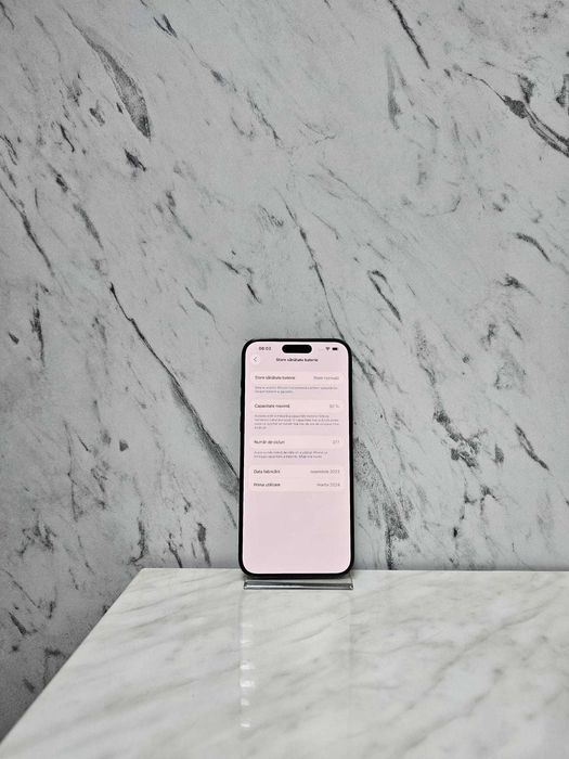 iPHONE 15 Pro Max BLACK 256GB 90% Zeus Amanet 66353