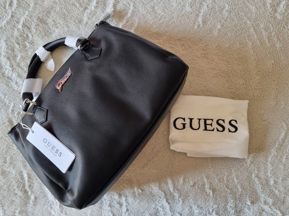 Geanta/gentuta/Poseta de mana Guess Lorelai Satchel . Cadou ideal .