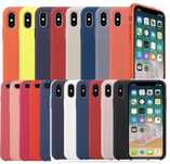 Iphone X XR XS MAX - Husa Silicon Soft Case Interior Alcantara Catifea