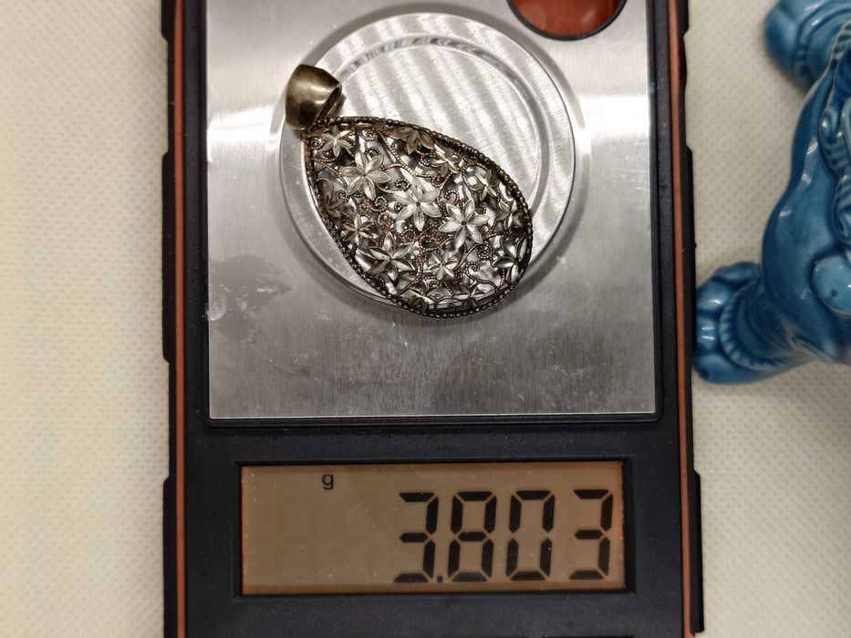 pandantiv „grădina de argint” • filigran