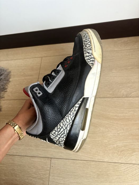 Jordan retro 3 black cement
