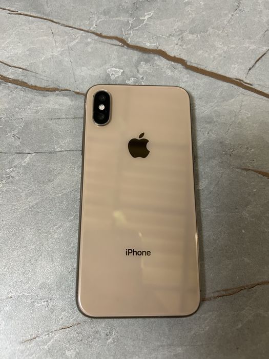 Айфон xs золотистый