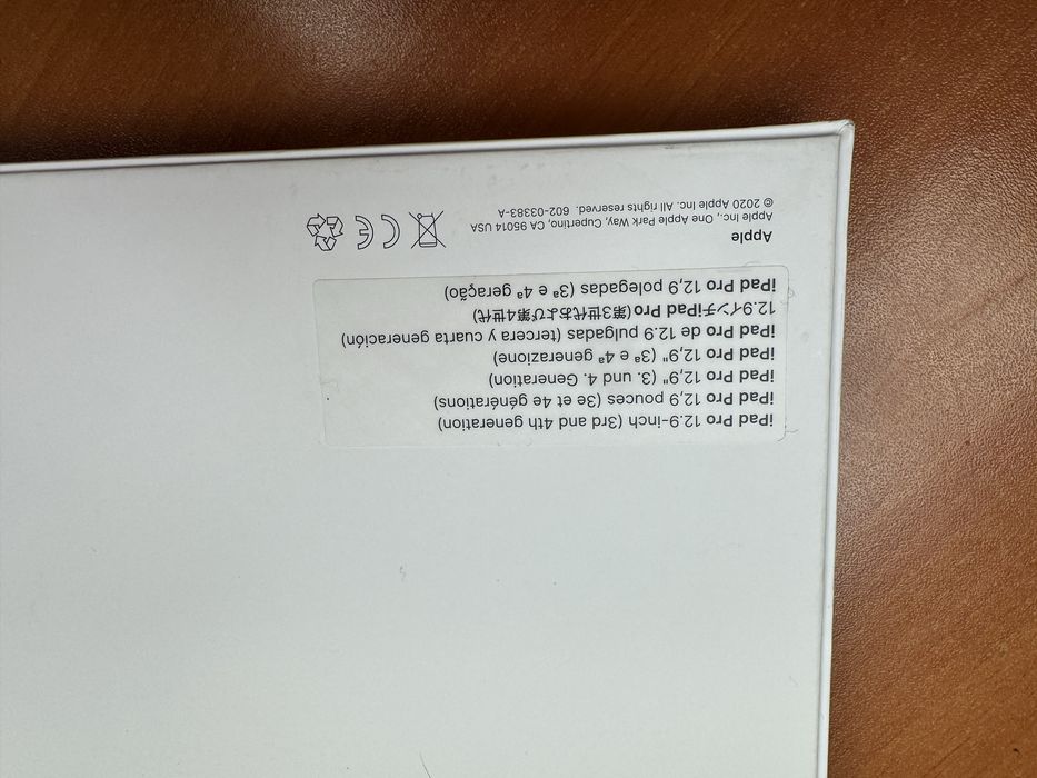 Ipad pro M1 12.9 smart keyboard folio