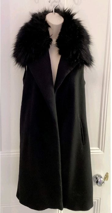 ZARA Елек 75% вълна + H&M елегантен елек