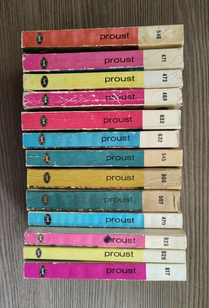 În căutarea timpului pierdut, Marcel Proust
